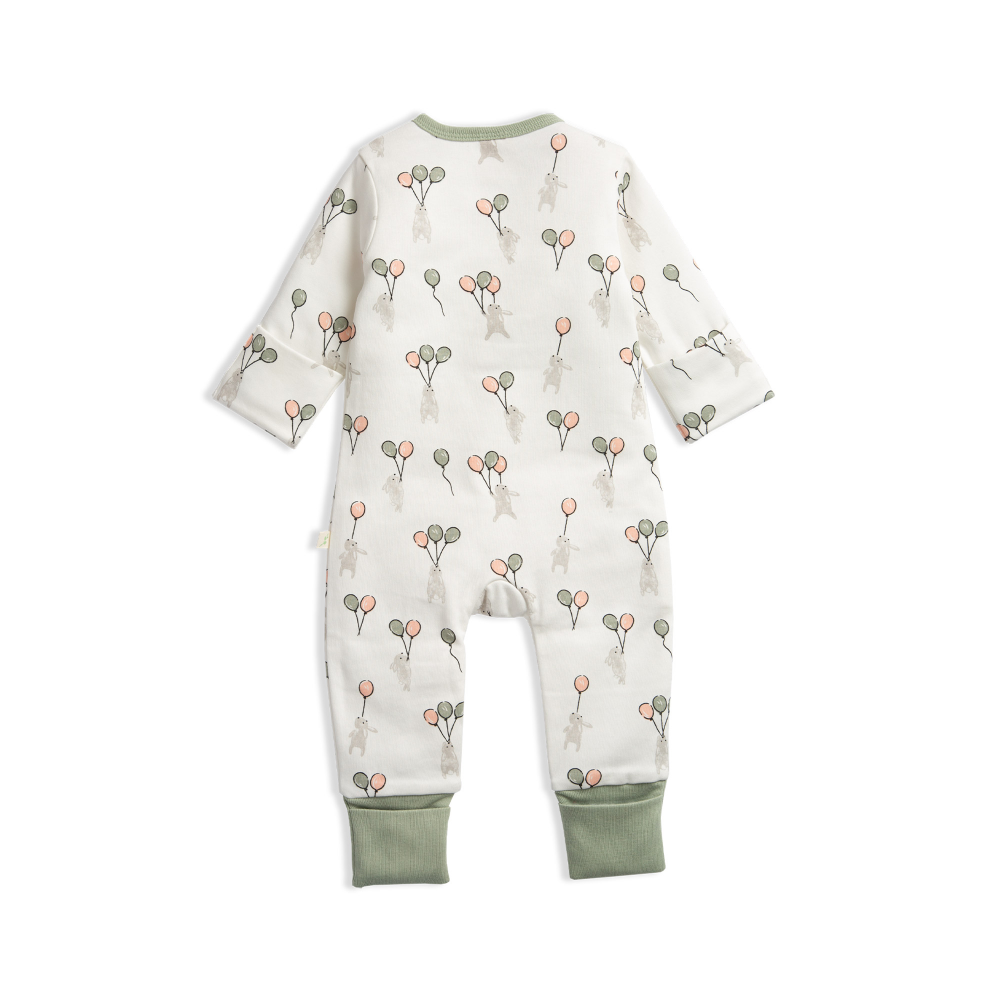 Tiny Twig Long Sleeve Zipsuit - Printed