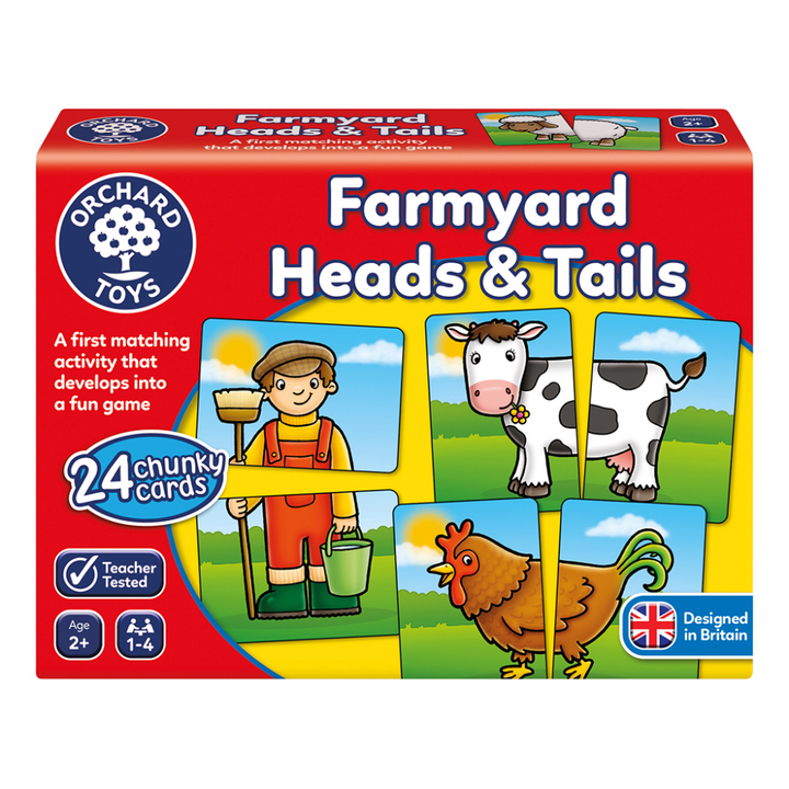 Orchard Toys Farmyard Heads &amp; Tails