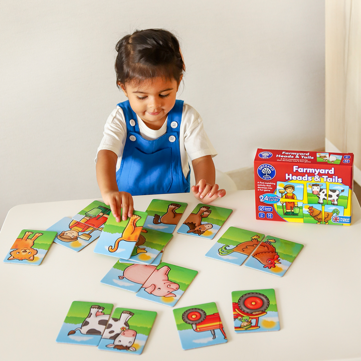 Orchard Toys Farmyard Heads &amp; Tails