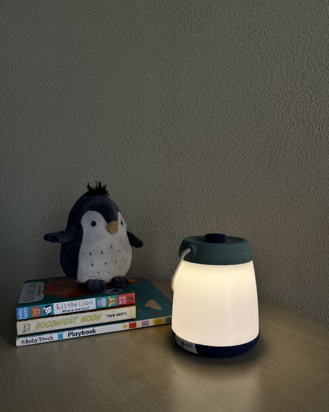 The Tipi Tap Firefly Lantern - Mint Green + Dark Blue