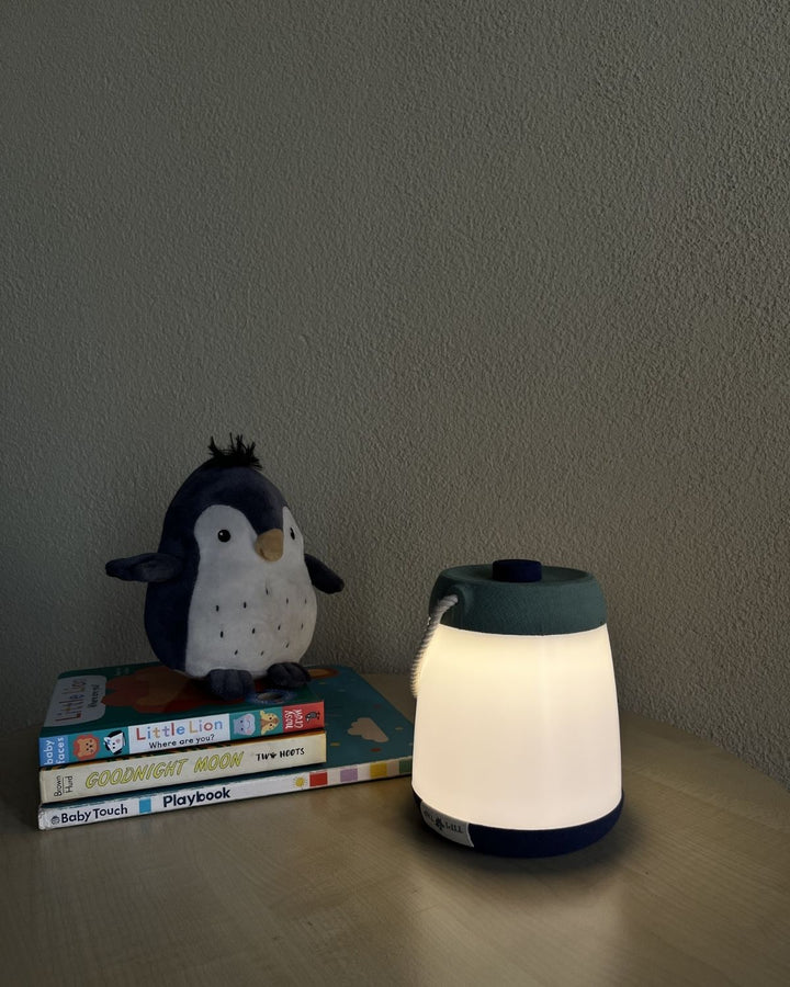 The Tipi Tap Firefly Lantern - Mint Green + Dark Blue