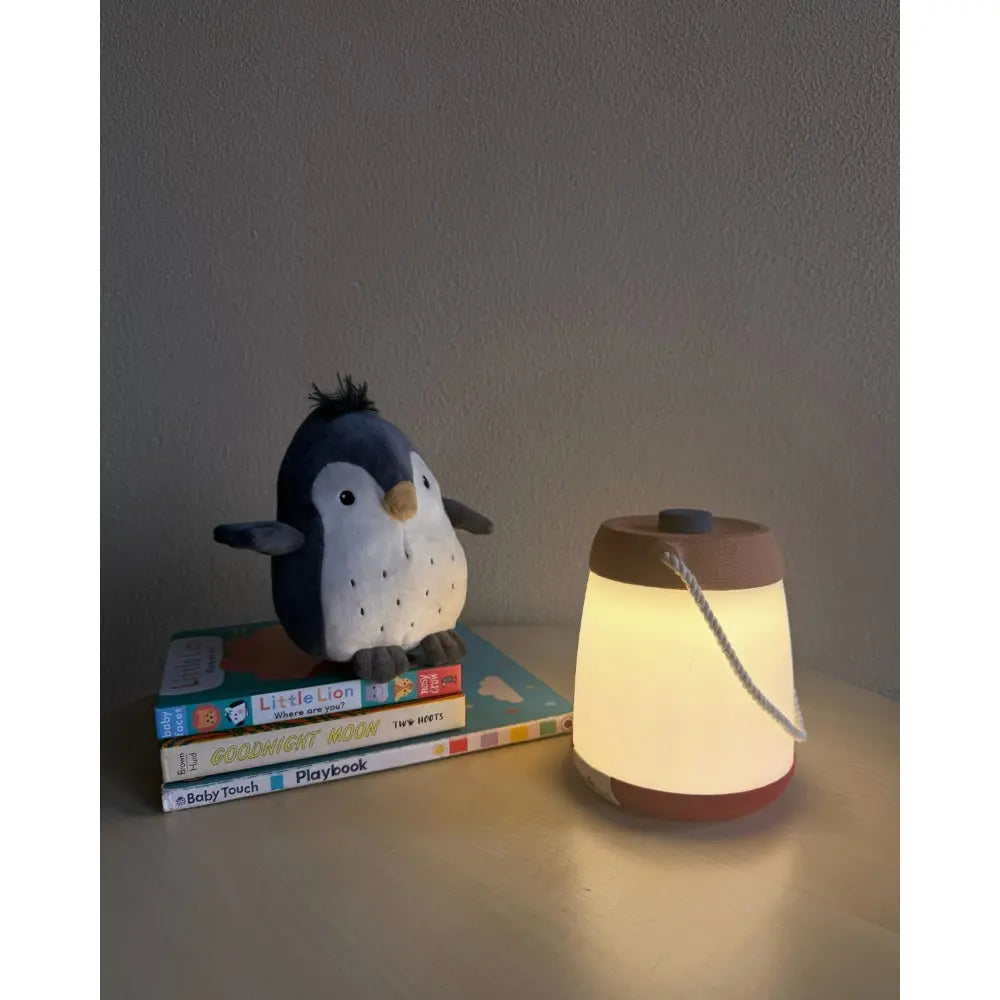The Tipi Tap Firefly Lantern - Peach + Red