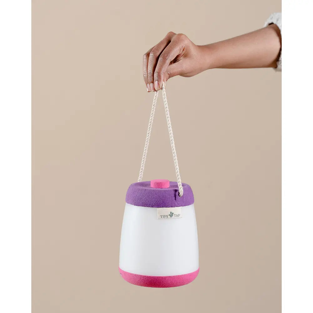 The Tipi Tap Firefly Lantern - Purple + Pink