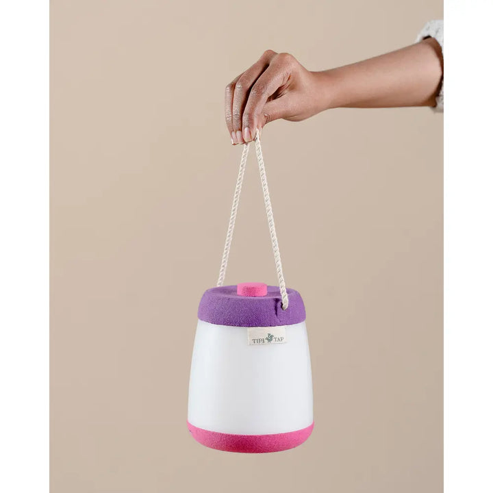 The Tipi Tap Firefly Lantern - Purple + Pink