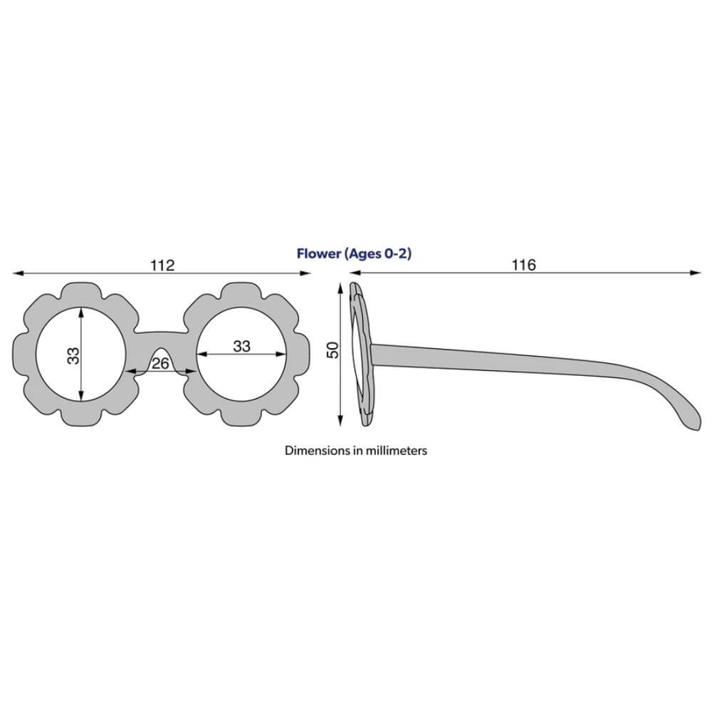 Babiators Polarized Flower Sunglasses: Irresistible Iris | Lavender Mirrored Lens