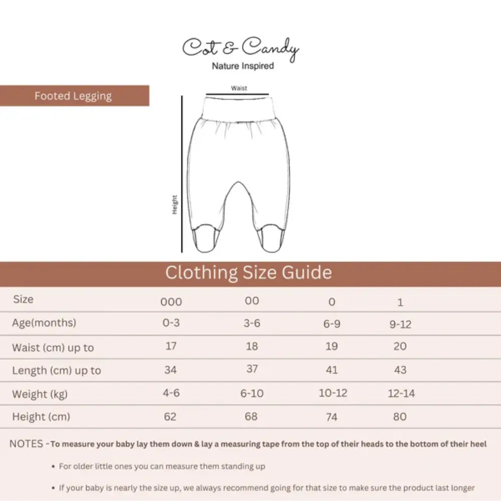 Cot &amp; Candy Baby Organic Kimono Top With Footed Pant - Balloon Pop