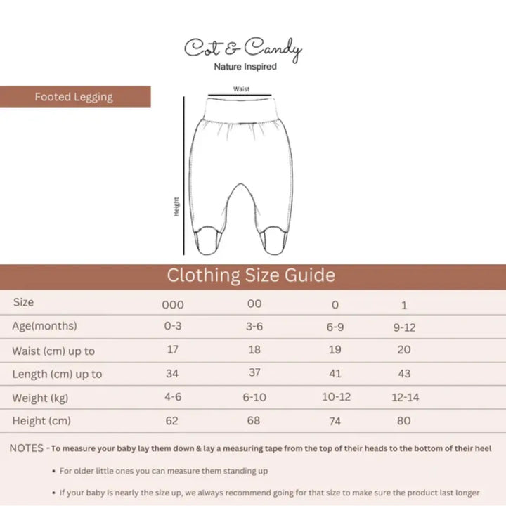 Cot &amp; Candy Baby Organic Kimono Top With Footed Pant - Balloon Pop