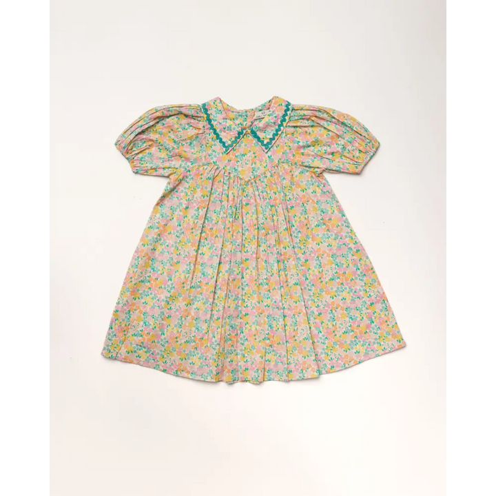 Early Sunday Beth Dress - Emma Floral Mint Print