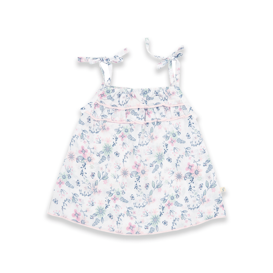 Tiny Twig Frill Top Pretty Petals
