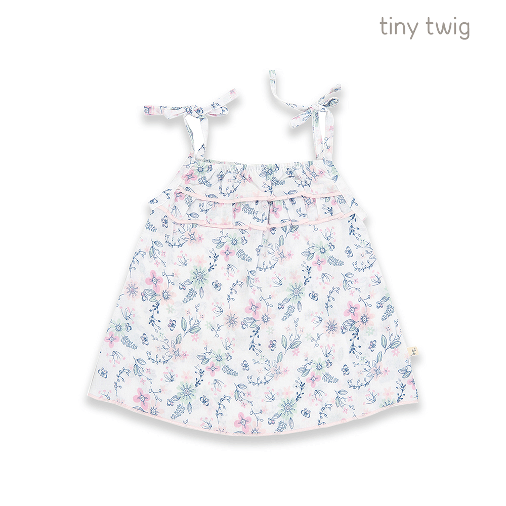 Tiny Twig Frill Top Pretty Petals