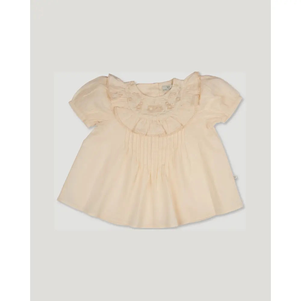 Early Sunday Amelia Blouse - Hazelnut Cream - 02Y