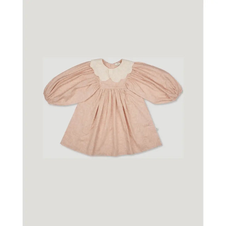 Early Sunday Belle Dress - Feather print - 05Y