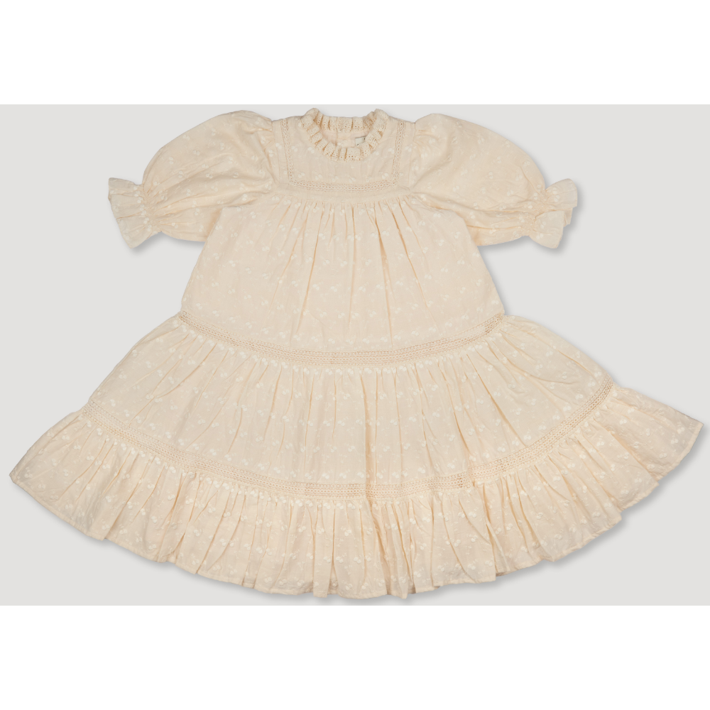 Early Sunday Lilly Dress - Hazelnut Cream - 05Y