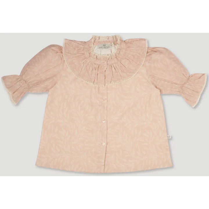Early Sunday Ophelie Blouse - Feather print - 05Y