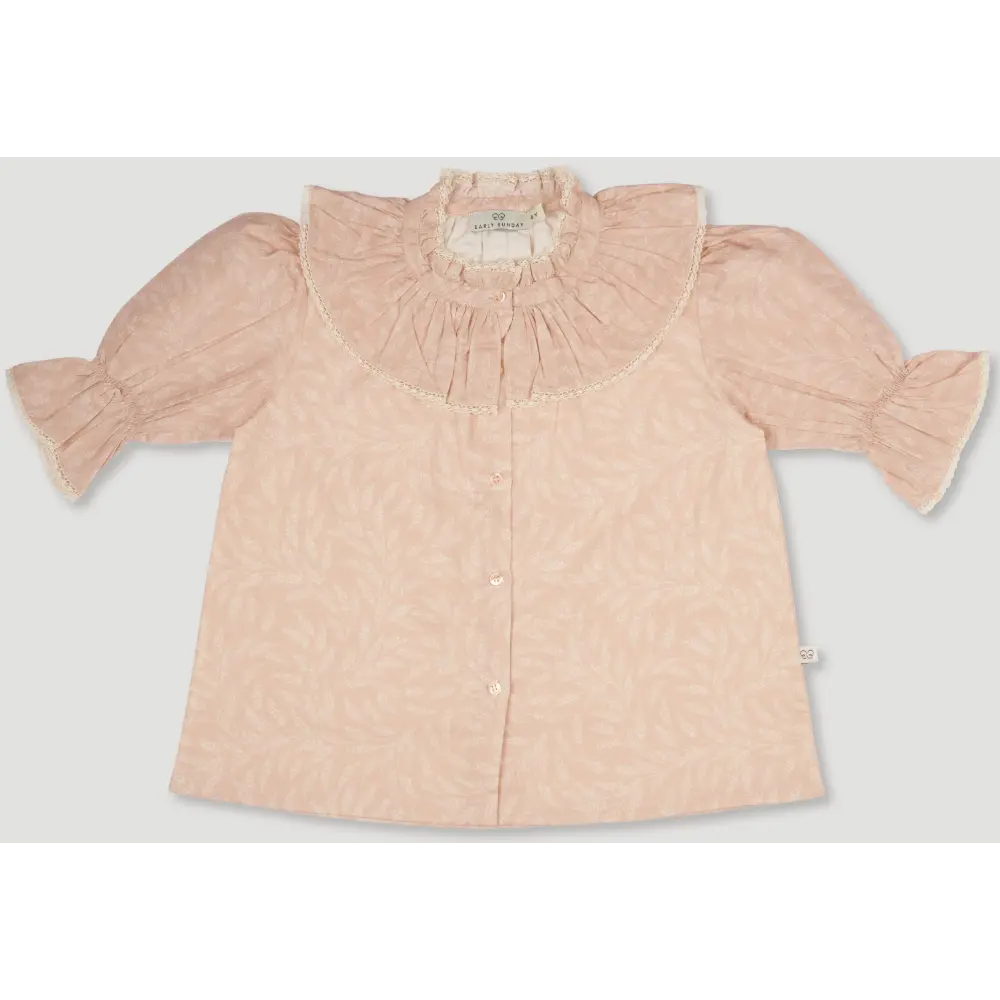 Early Sunday Ophelie Blouse - Feather print - 03Y