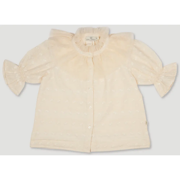 Early Sunday Ophelie Blouse - Hazelnut Cream - 05Y