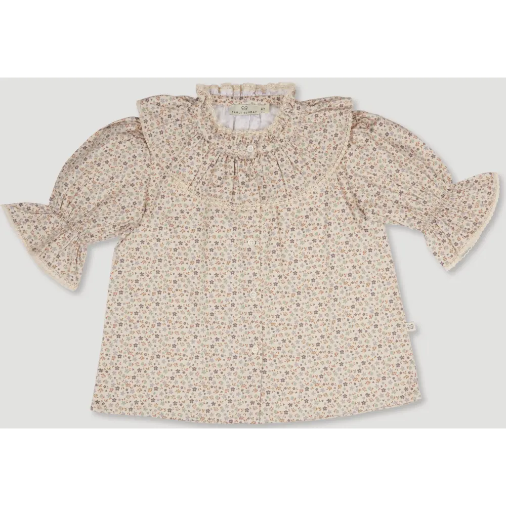 Early Sunday Ophelie Blouse - Miny Flowers print - 04Y
