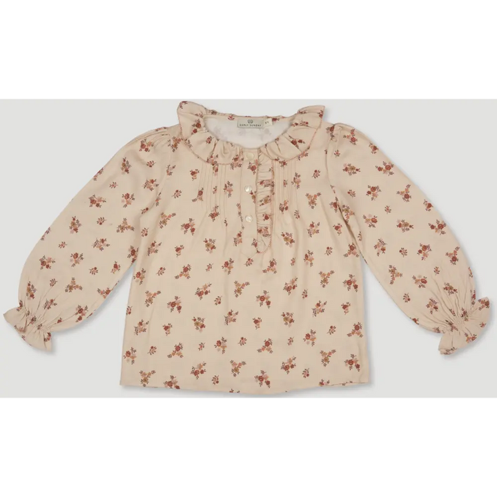 Early Sunday Julianne Blouse - Ditsy Bouquet Cream print - 03Y