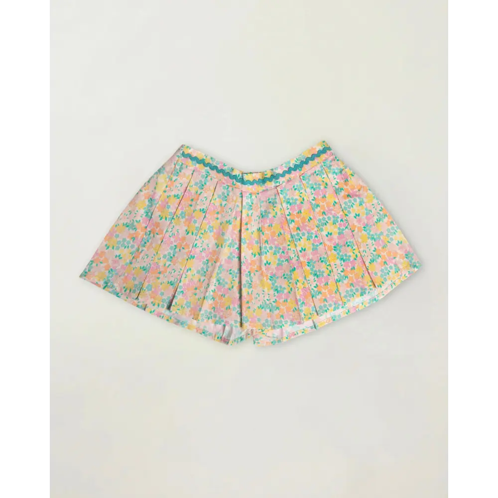 Early Sunday Solal Skirt - Emma Floral Mint Print