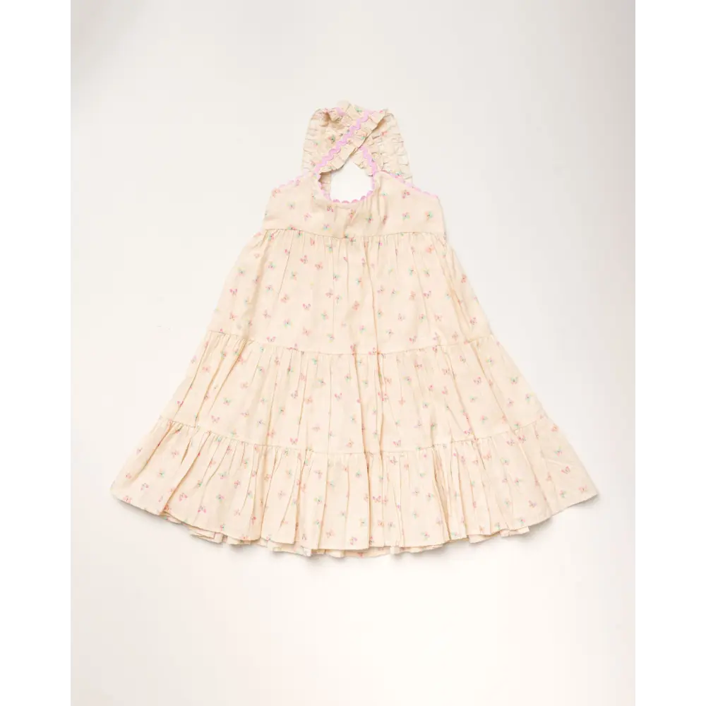 Early Sunday Laura Dress - Butterflies Print