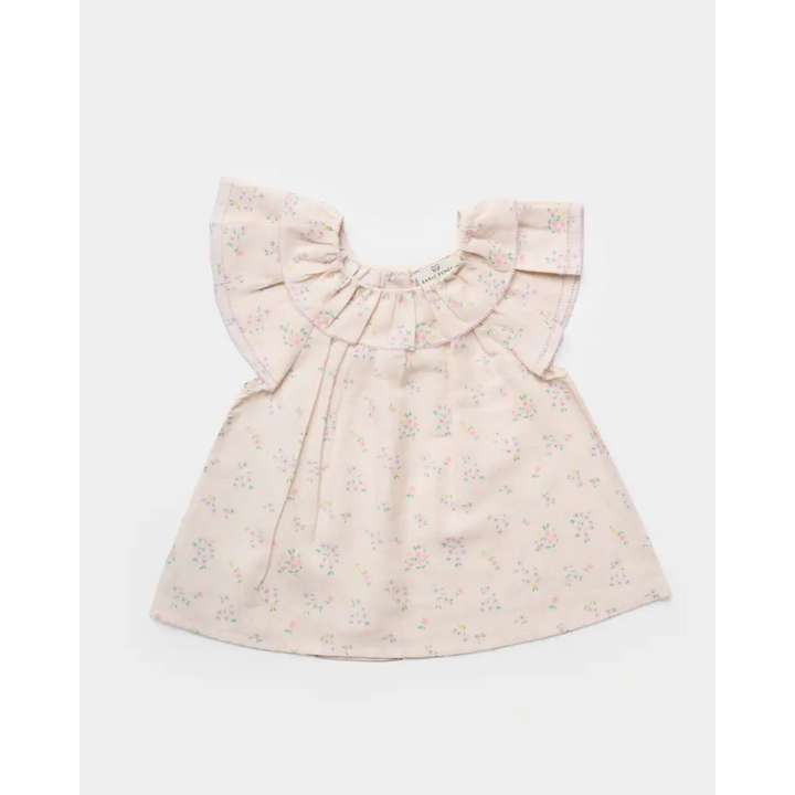 Early Sunday Lola Blouse - Painted Bouquet Print