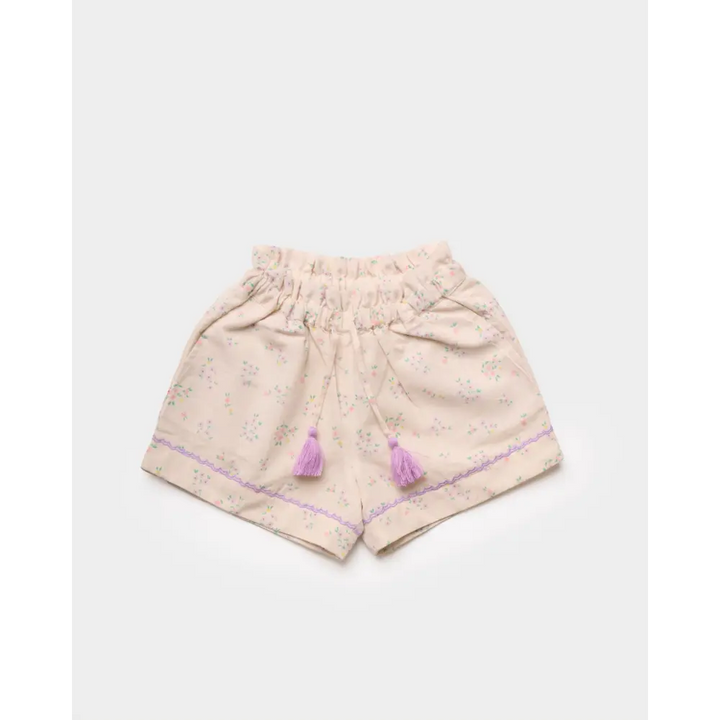 Early Sunday Roman Short - Painted Bouquet Print