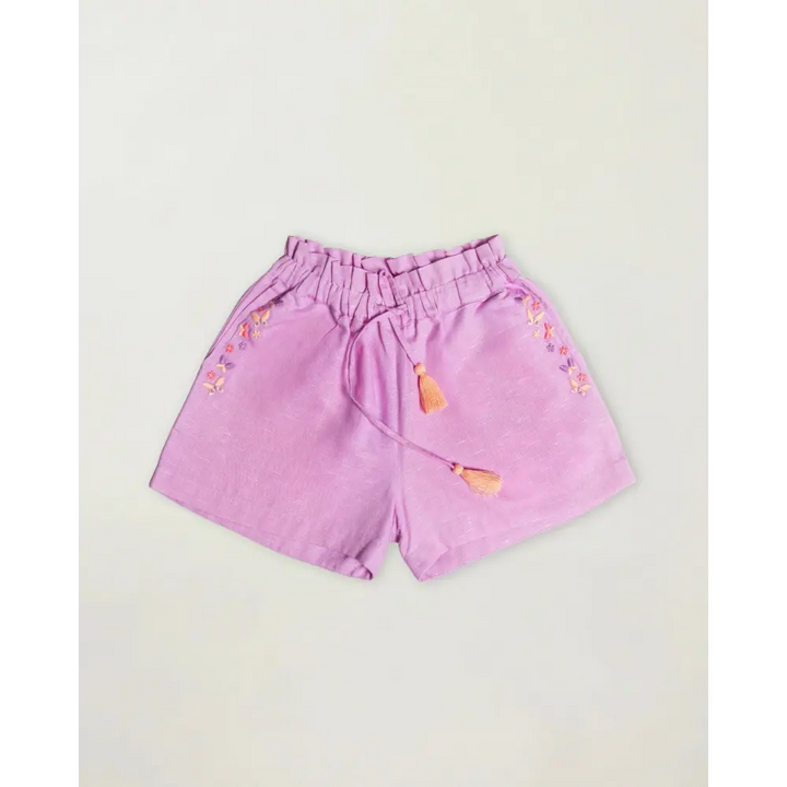 Early Sunday Roman Short - Lilac