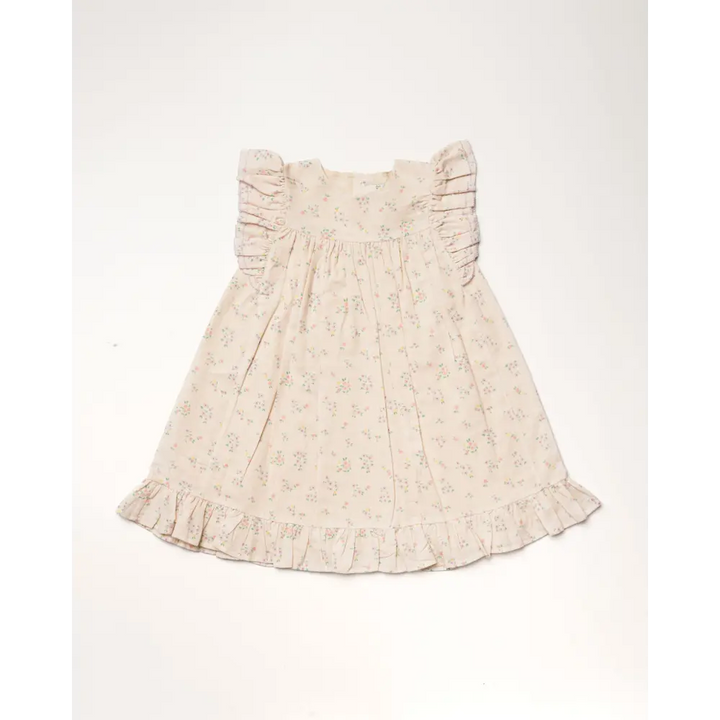 Early Sunday Sita Dress - Painted Bouquet Print