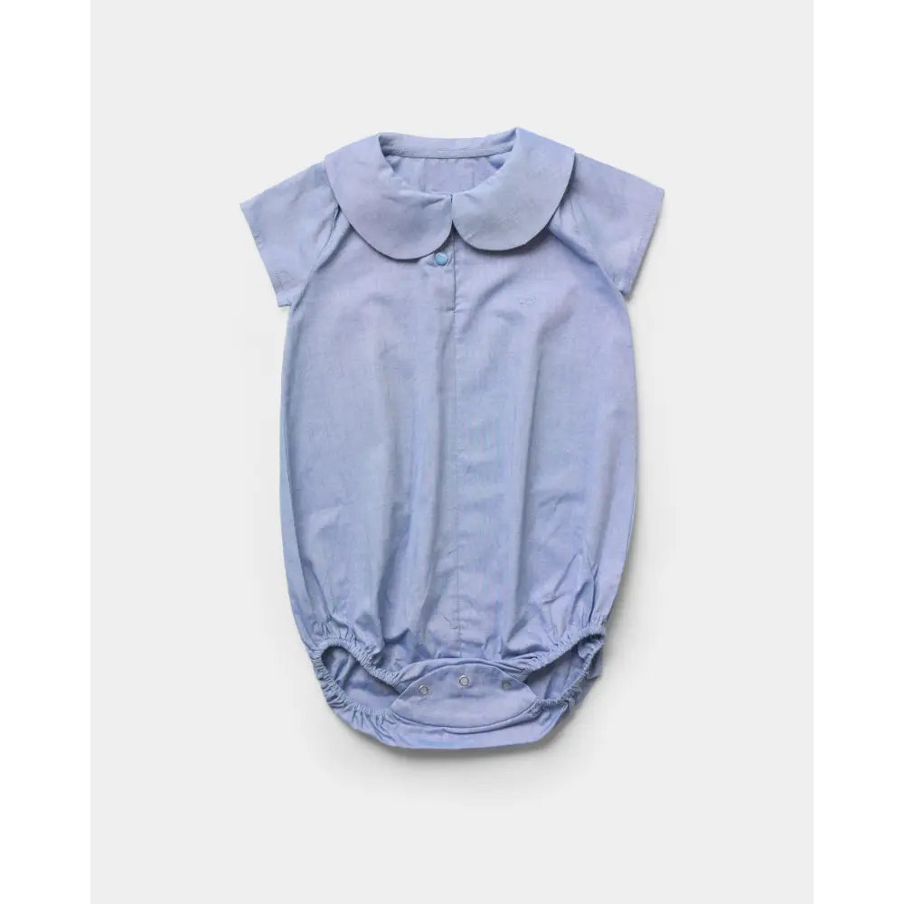 Early Sunday Bobby Baby Romper - Summer Sky Print