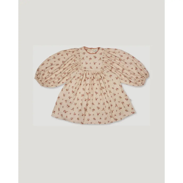Early Sunday Belle Dress - Ditsy Bouquet Cream print - 03Y