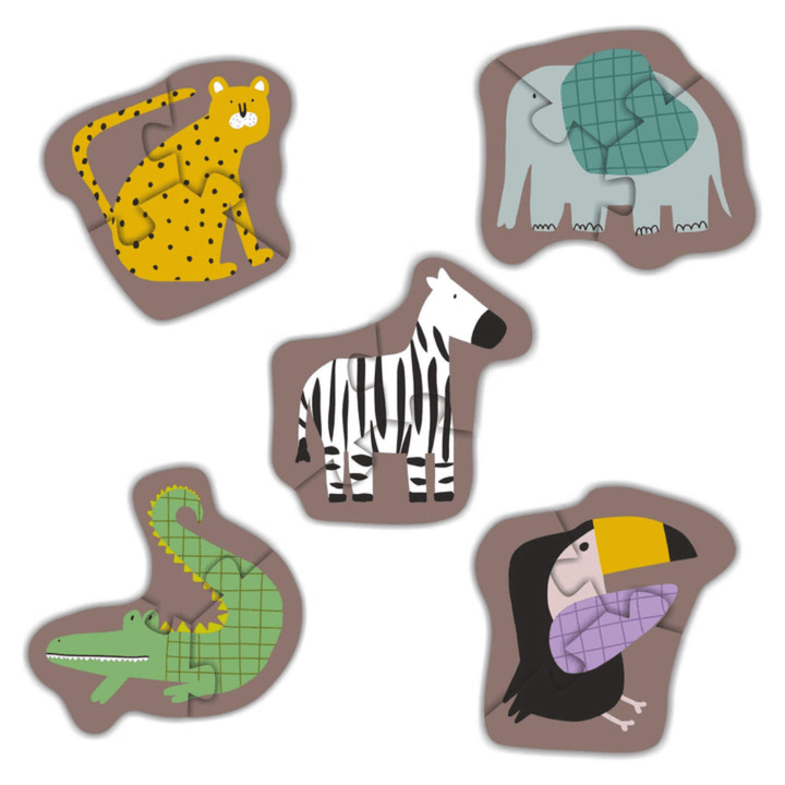 fruits &amp; jungle animals