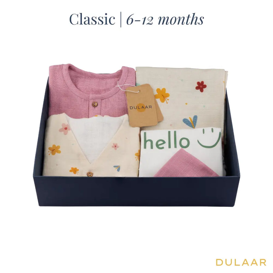 Dulaar Baby's First Milestones! Gift Box Set (6-12 Months)