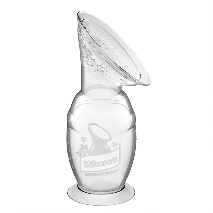 Haakaa Gen. 2 Silicone Breast Pump &amp; Cap Set – Improved Suction &amp; Comfort – 100ml – Grey