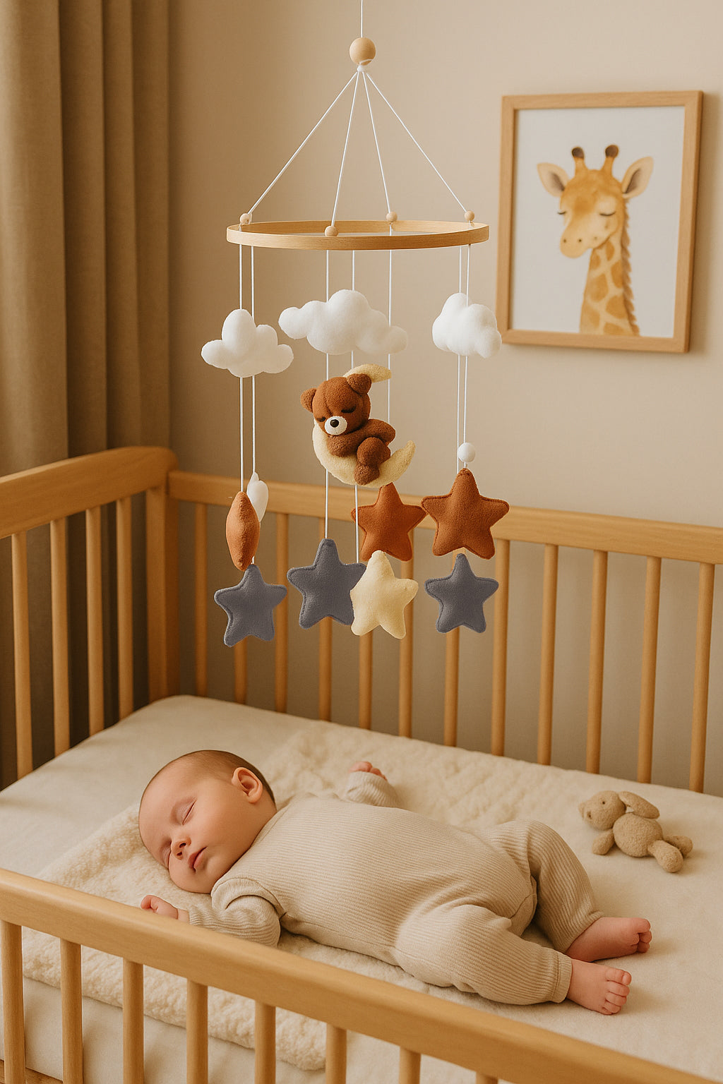 Waddle &amp; Roo Galaxy Cot Mobile