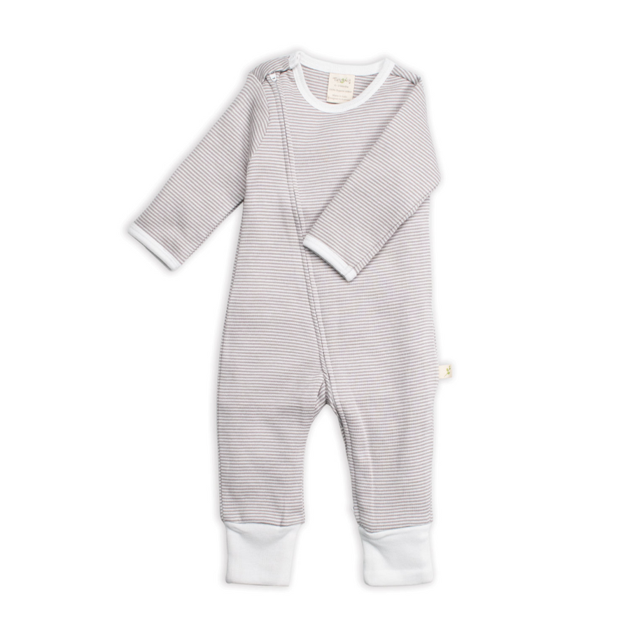 Tiny Twig Long Sleeve Zipsuit - Printed