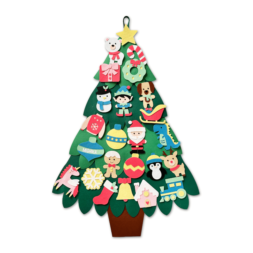 GWD Kids DIY Christmas Tree - 24 Ornaments