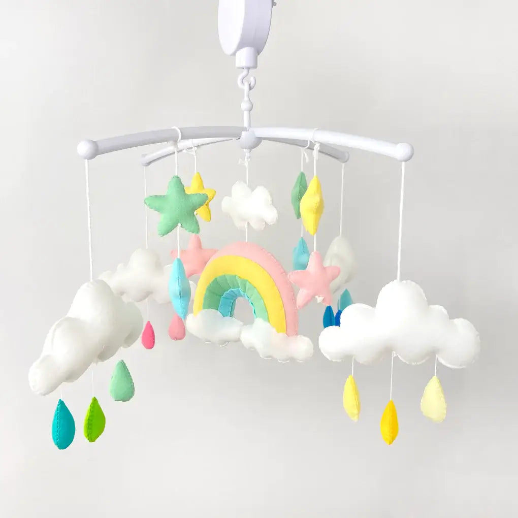 Crib Mobile - With arm and Manual Music Box