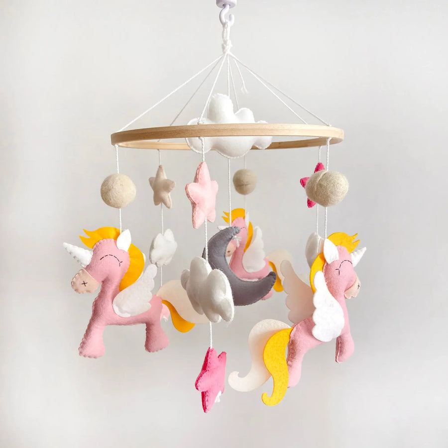 Crib Mobile - With arm and Battery Music Box