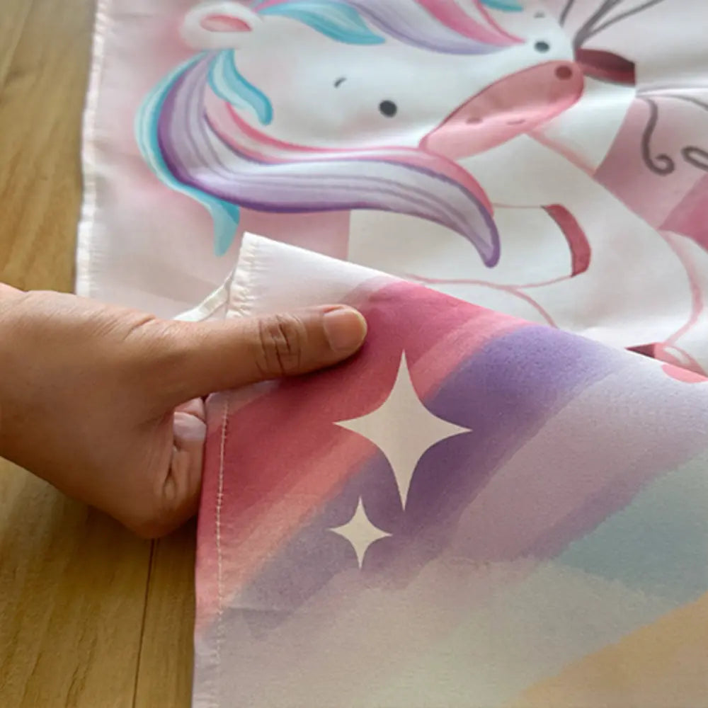 GWD Kids Baby Milestone Blanket - Flying Unicorns