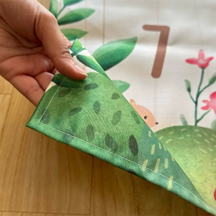GWD Kids Baby Milestone Blanket - Woodland Animals