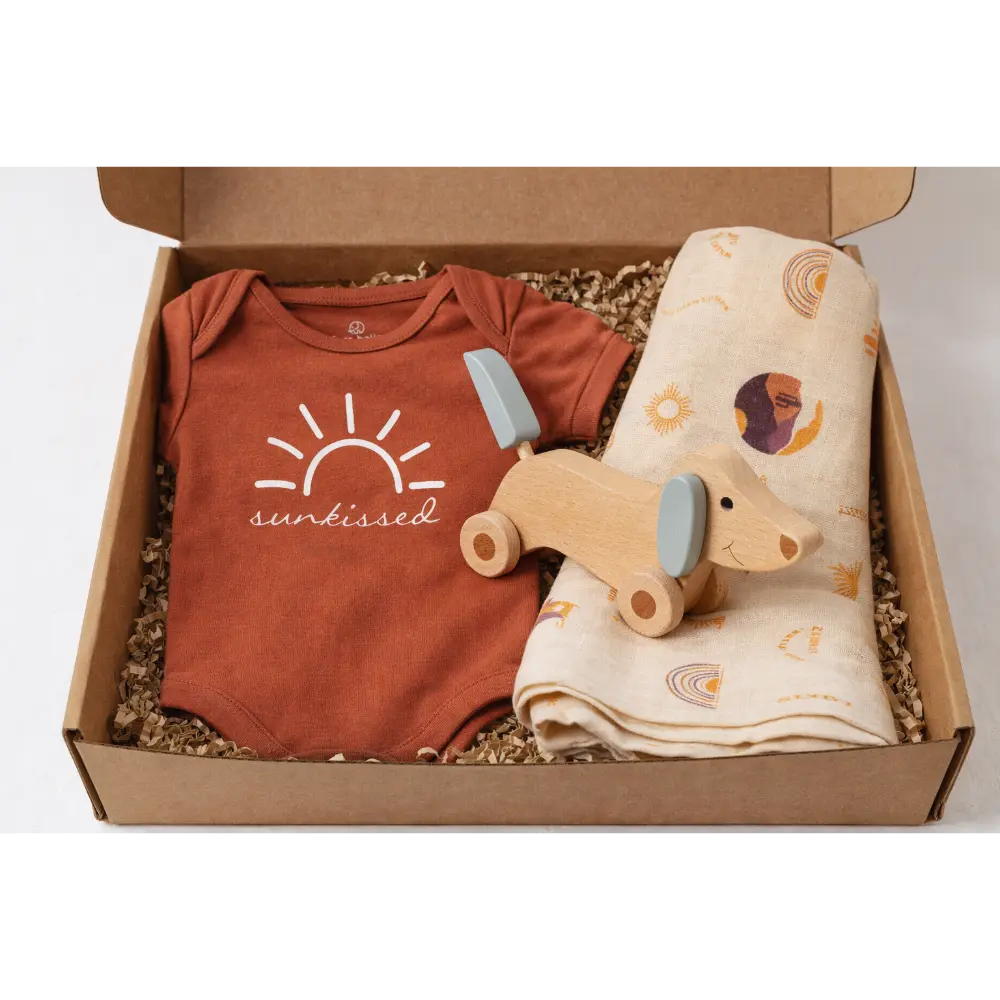 Furr Balls Little Sunkissed Organic Baby Gift Set