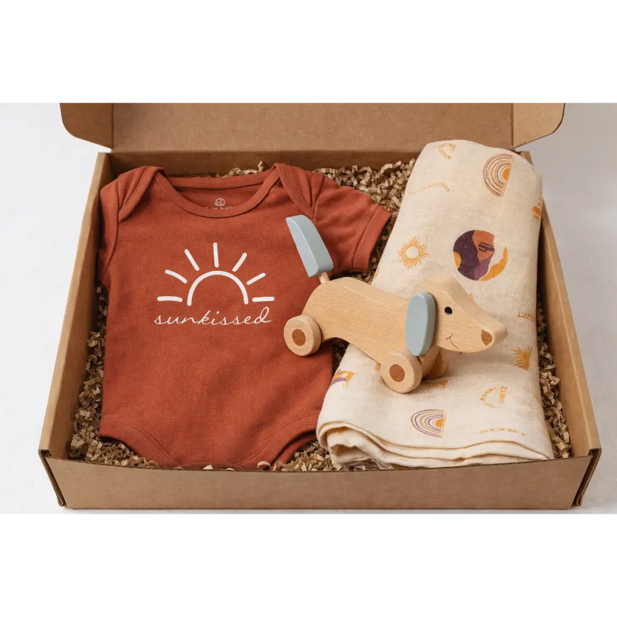Furr Balls Little Sunkissed Organic Baby Gift Set