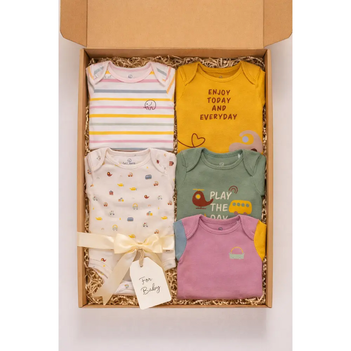 Furr Balls Little Racer Pack Of 5 Organic Baby Gift Set