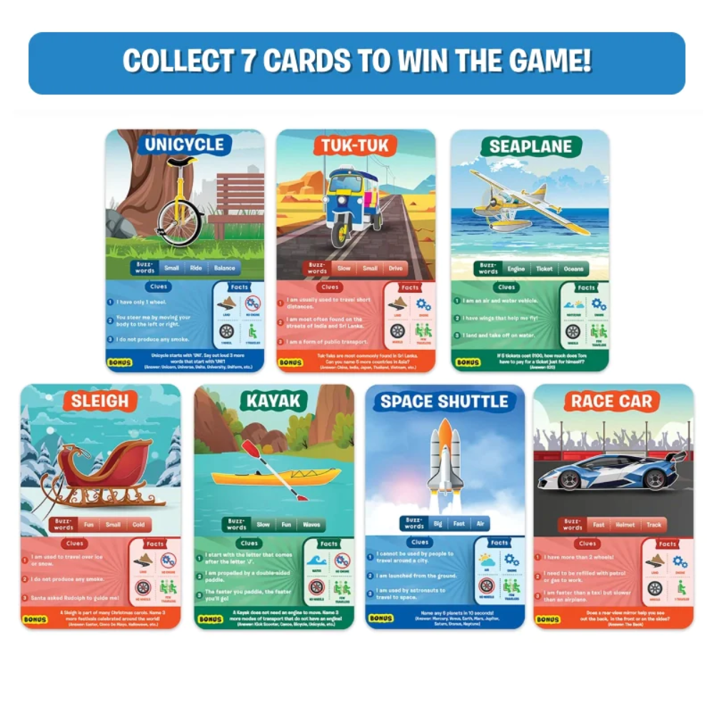 Skillmatics Guess in 10 - Things That Go!