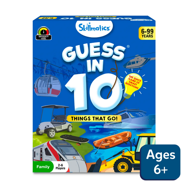 Skillmatics Guess in 10 - Things That Go!