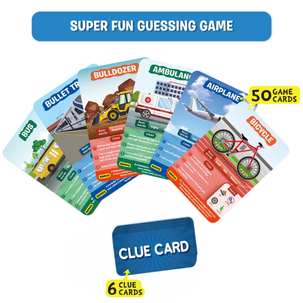 Skillmatics Guess in 10 - Things That Go!