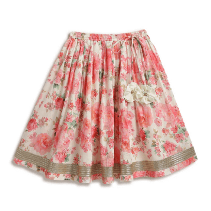 Tiber Taber Kids Gulaabo Lehenga Set with Bandana