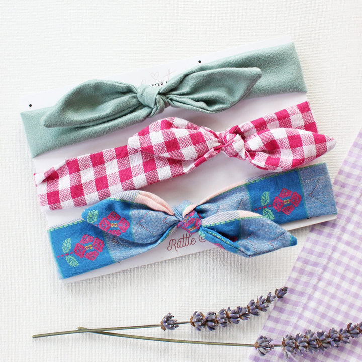 Rattle &amp; Co Down By The Bay - Set of 3 Hairbands