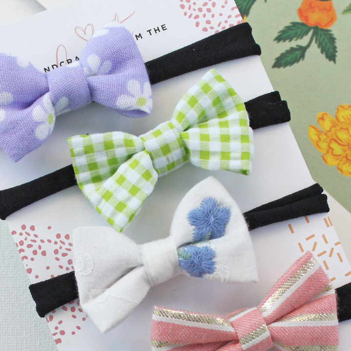 Rattle &amp; Co. Dreaming Daisies Headbands (Set of 5)