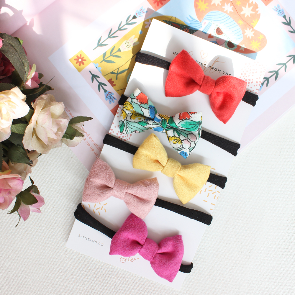 Rattle & Co. Headbands - Set of 5 - We're A Perfect Match